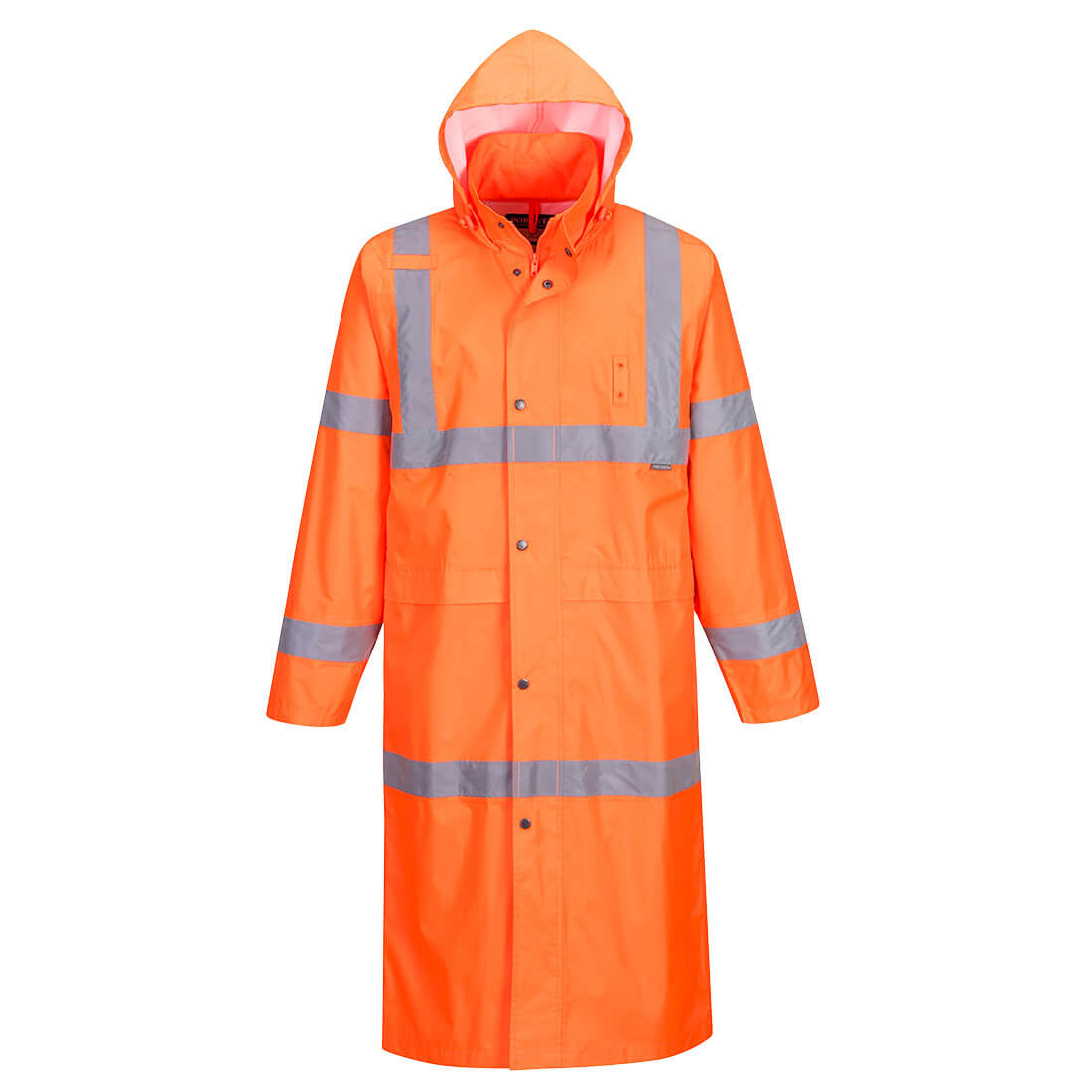 hi vis trench coat