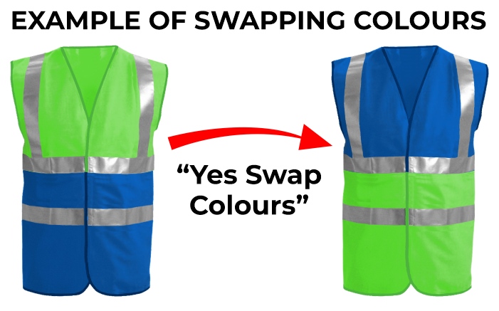 Swap Colours Example