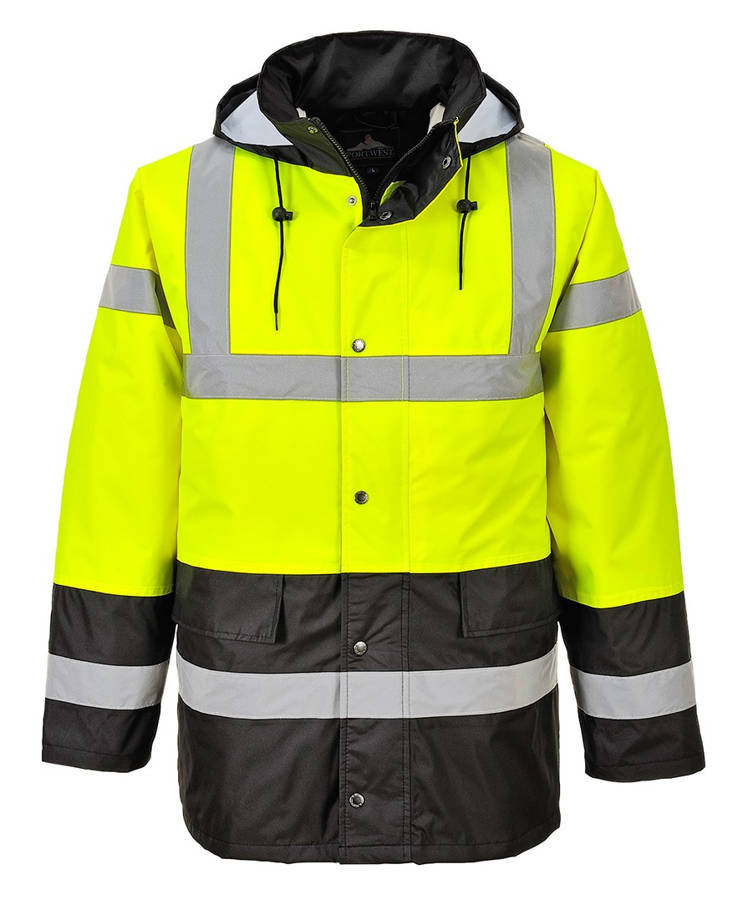 Hi Vis Contrast Traffic Jacket Portwest S466