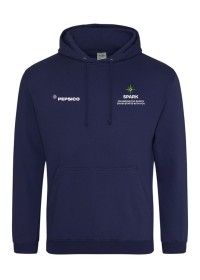 Spark Embroidered Oxford Navy Blue Hoody UC502