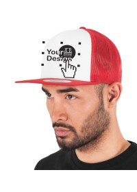 Custom Embroidered Yupoong Classic Trucker Cap 6006W