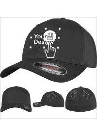 Custom Embroidered Yupoong Felxfit Perforated Cap 6277P