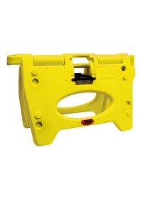 AlphaBloc® 1m Folding Traffic Separator - Water Filled - Yellow