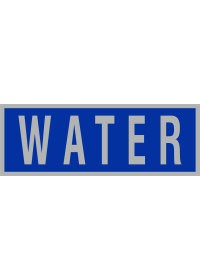 Water Badge - Reflective
