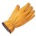 Leather fleece lined driving glove