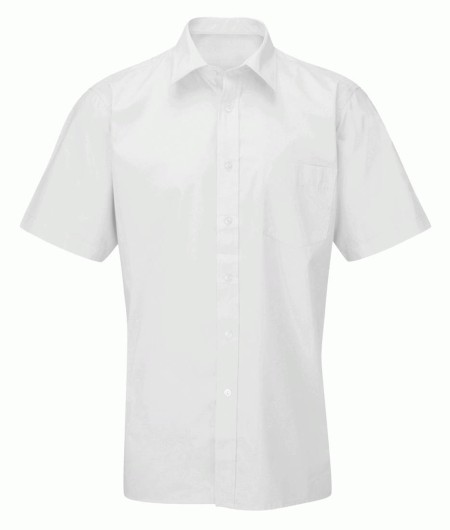 Men's Deluxe Short Sleeve Shirt CSH1 Orbit White