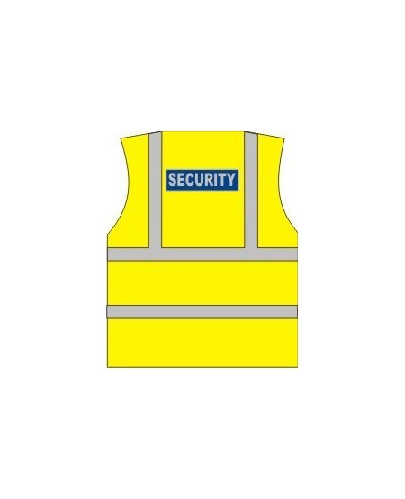 Security Printed Hi Vis Vest