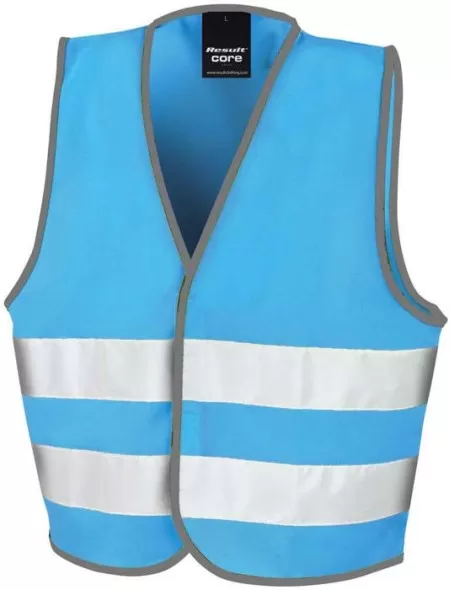 Custom Logo Kids Coloured Hi Vis Vest- Next Day delivery