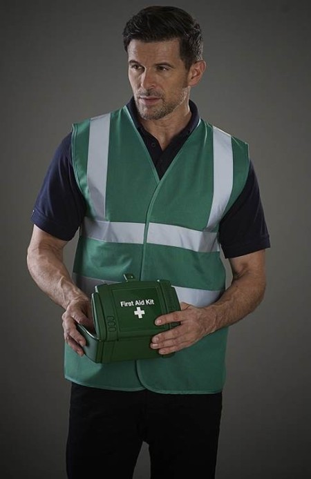 Green Hi Vis Safety Vest