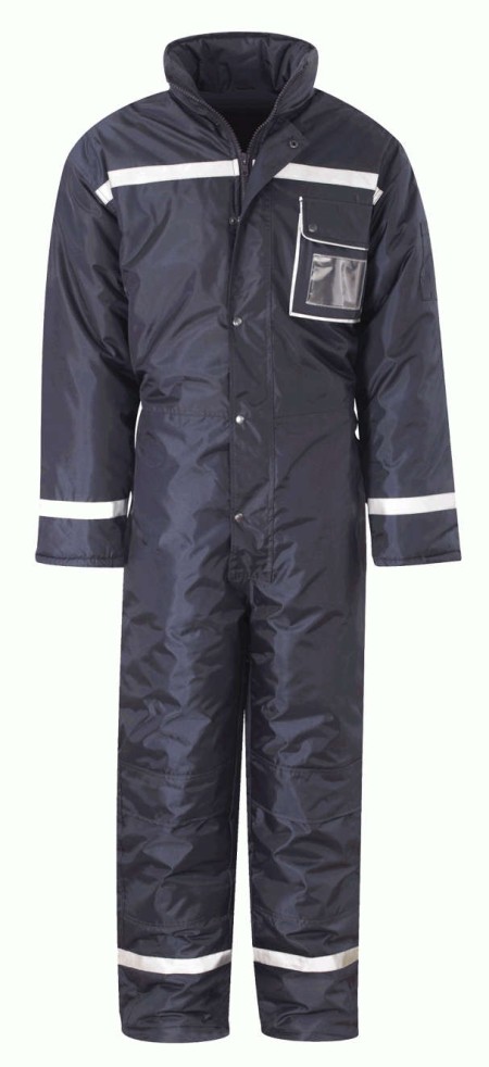 One piece freezer coverall  to en342